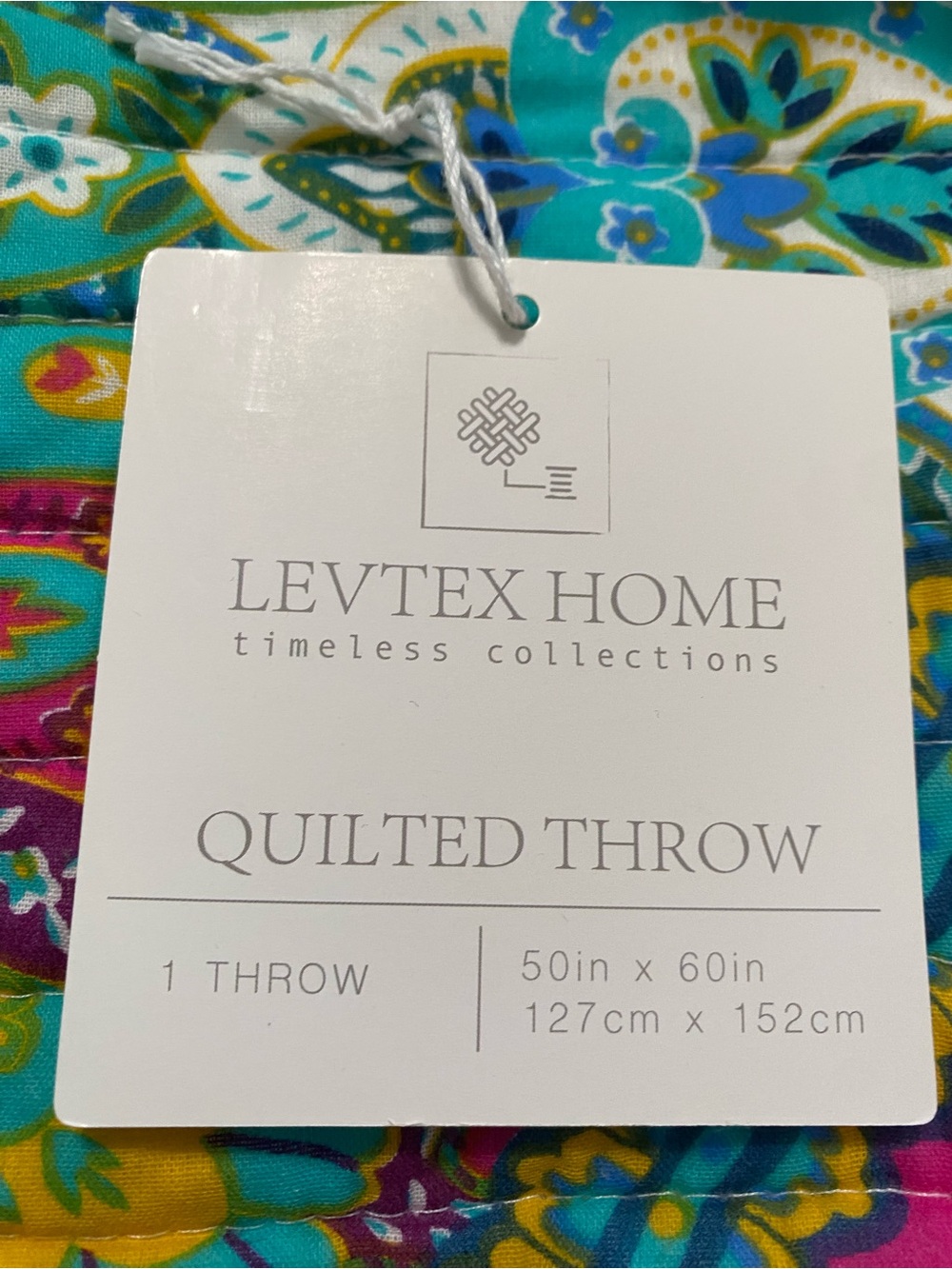 Levtex Home Mackenzie - Quilted Throw -50x60